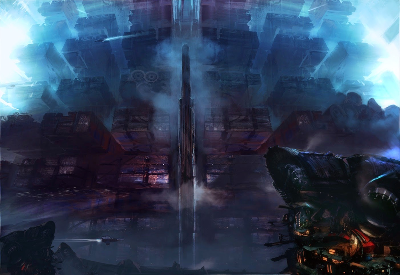 Illustration for article titled The Concept Art That Created Guardians of the Galaxy's Cosmic Locations